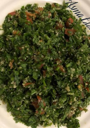 صورة لوصفة تبولة 🥗