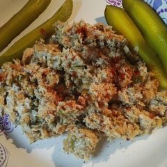 A picture of Smokey Paprika Salmon Salad.