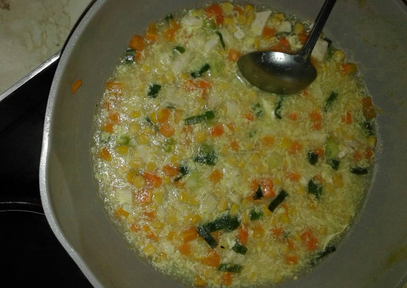 Sop jagung ayam jawa