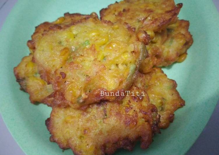 Bahan 568.Dadar Jagung Udang | Cara Membuat 568.Dadar Jagung Udang Yang Menggugah Selera