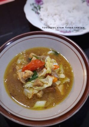 Foto resep Tongseng ayam tanpa santan