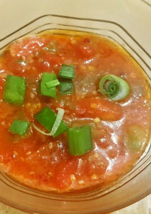 A picture of My Version of Peri Peri Curry Sauce 🤗.