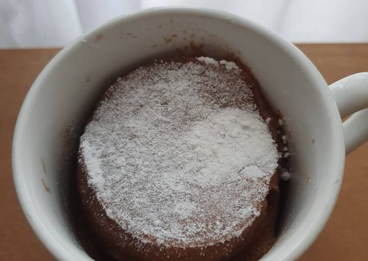 Langkah Mudah untuk Membuat Milo mug cake (microwave) yang Lezat