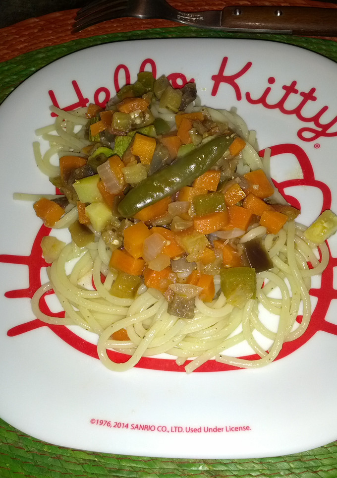 Una foto de Ratatouille sin horno