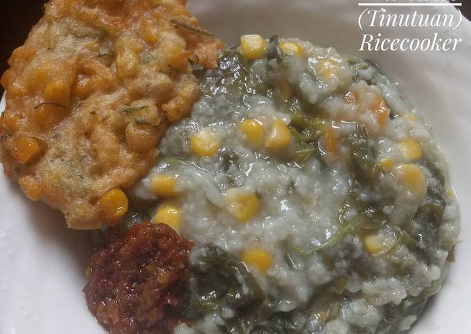 Resep Bubur Manado (Tinutuan) Ricecooker Anti Gagal