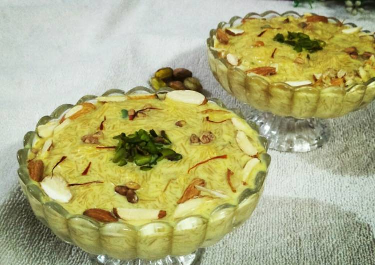 Steps to Prepare Any-night-of-the-week Custard Sheer Khurma