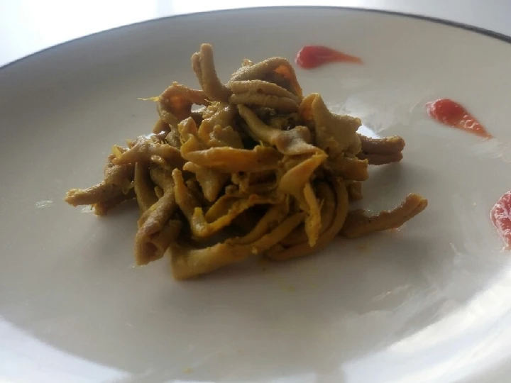 Cara Mudah Menyiapkan Resep Usus bumbu kuning yang Enak Banget Anti Ribet, Lezat