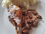 Pollo en olla con crema 🍗