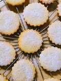 Galletitas de crema de leche 🍪 Galletas de nata, 4 ingredientes, sin huevo