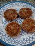 Medallones de porotos mung