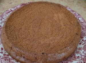 Foto principal de Bizcocho de chocolate fit bajo en calorías y alto en proteína