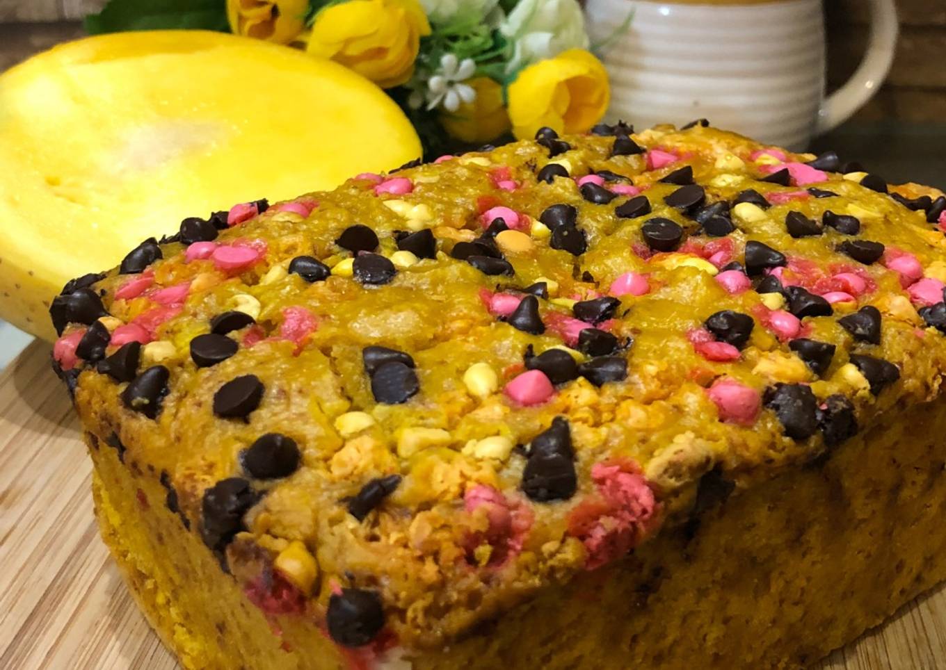 Eggless Mango Cake – Summer Delight