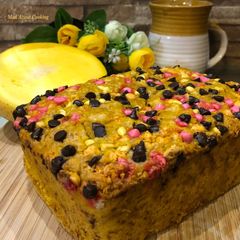 A picture of Eggless Mango Cake – Summer Delight.