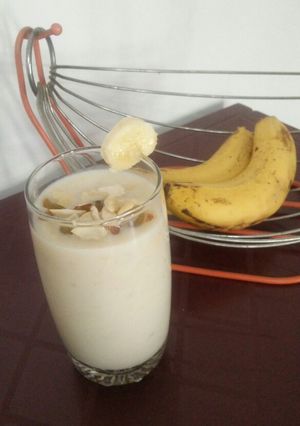 A picture of Banana Milk Shake.