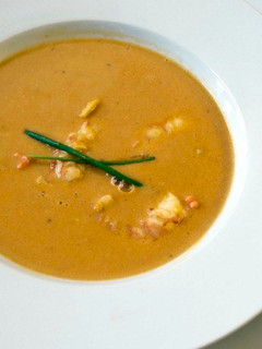 Una foto de Crema de marisco (Bisqué)