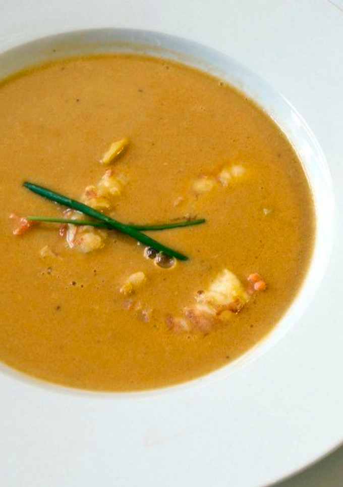 Una foto de Crema de marisco (Bisqué)