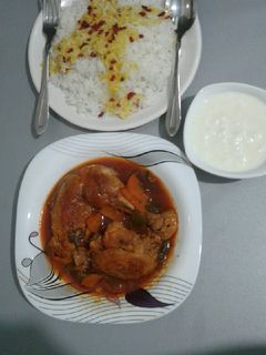 عکسی از دستور ❤خورشت مرغ خوشمزه