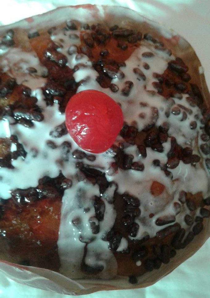 Una foto de Pan dulce tipo panettone