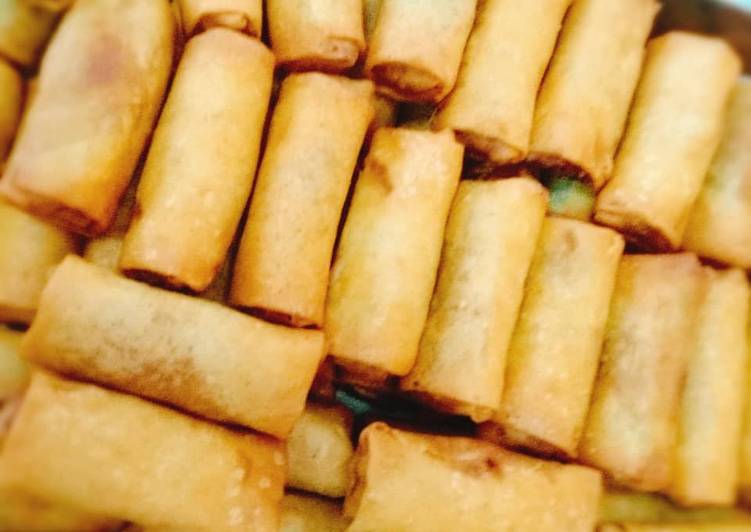 Recipe of Spring roll in 30 Minutes for Young Wife