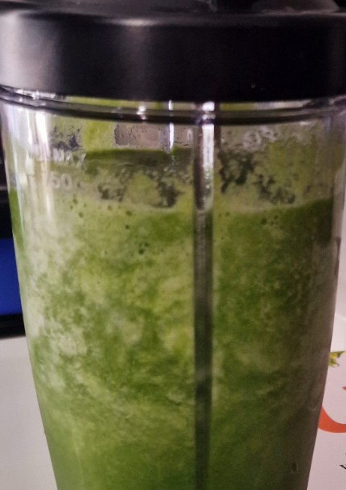 Una foto de Smoothie verde