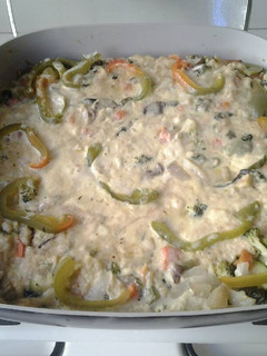 Una foto de Pastel de verduras (Sartén eléctrica)