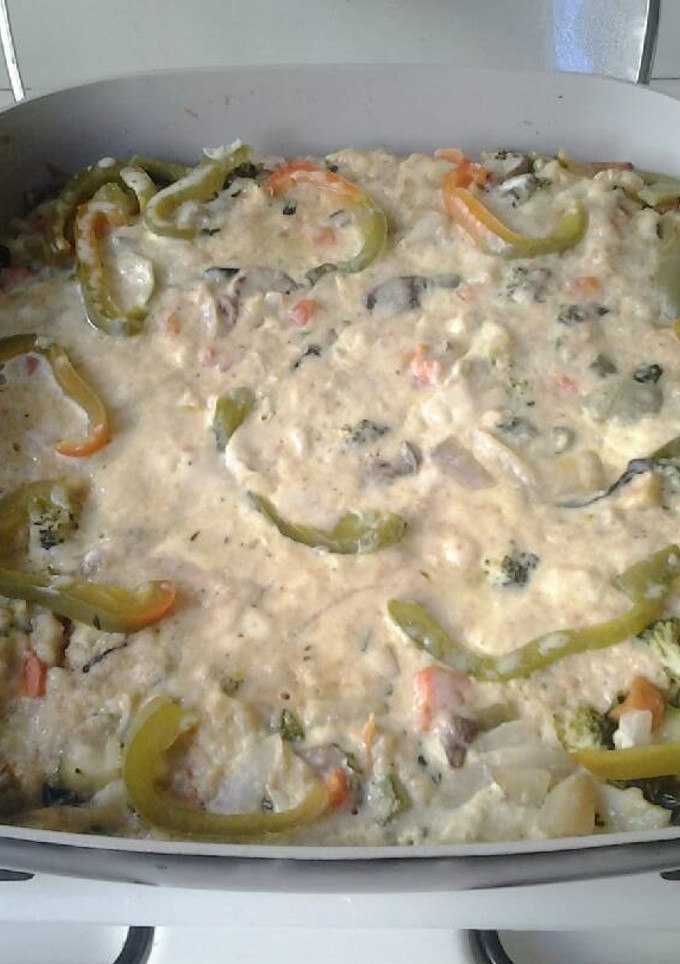 Una foto de Pastel de verduras (Sartén eléctrica)