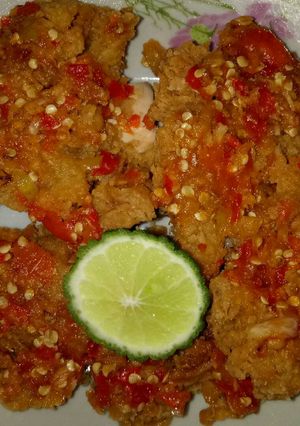 Foto resep Ayam geprek simple 😁