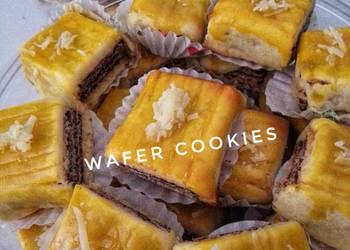 Cara Memasak Cepat Wafer Cookies Keju Enak dan Sehat