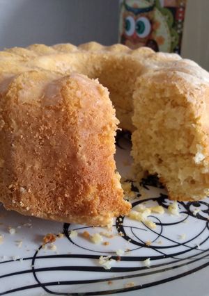Foto de Bolo de tapioca granulada