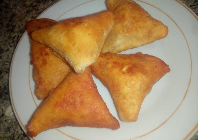 Easiest Way to Make Speedy Pastry samosa&#39;s