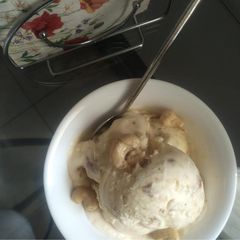 Butter scotch icecream A picture of Butter scotch icecream.