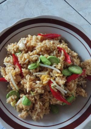 Foto resep Nasi goreng vegetarian by me. #5resepterbaruku