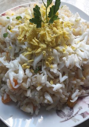 صورة لوصفة سلطة الرز ساهلة