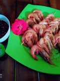 Udang Bakar with Sambel Jeruk Purut