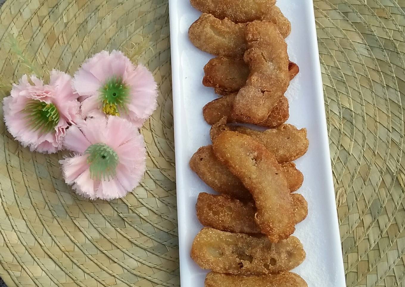 Banana Fritters😋💛🍌