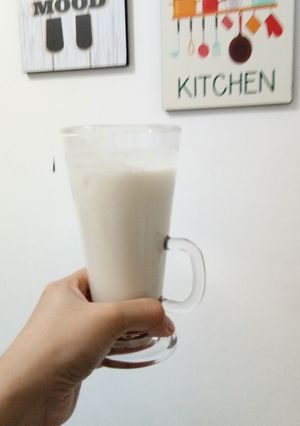 Foto resep Almond Dates Milk Homemade enaakk
