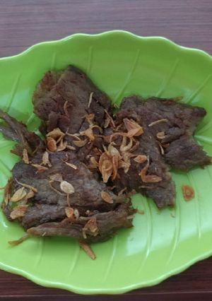 Foto resep Gepuk / Empal Goreng bumbu sederhana