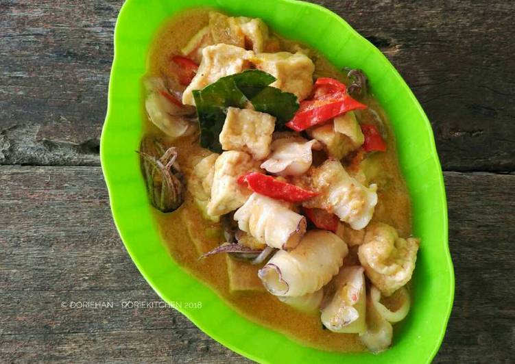 Gulai Cumi dan Tahu #SelasaBisa