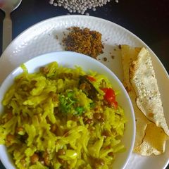 A picture of Masoor Pulao.