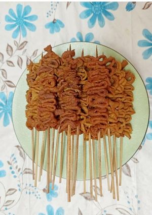 Foto resep 3. Sate Usus ala Angkringan / Hik
