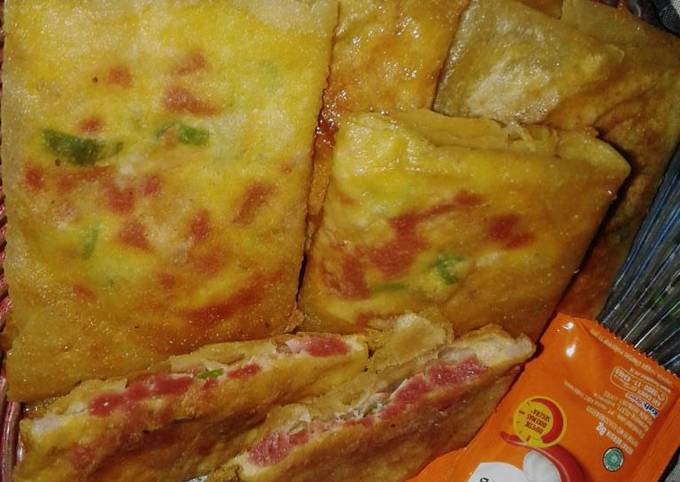 Martabak Telur kulit lumpia sederhana