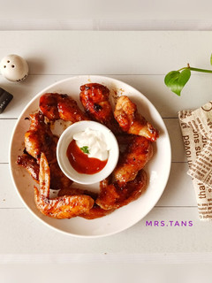 Foto resep Chicken Wings ala Pizza Hut (Panggang Teflon)