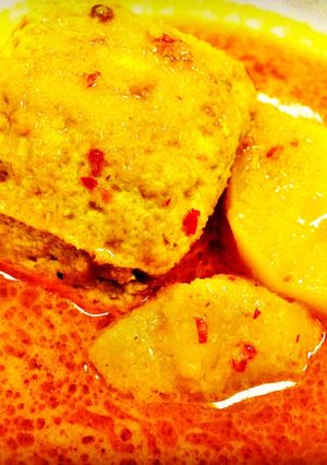 Foto resep Tahu kentang kuah santan