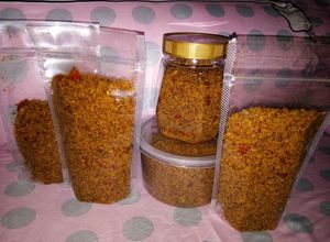 Foto resep Abon ikan tongkol pedas