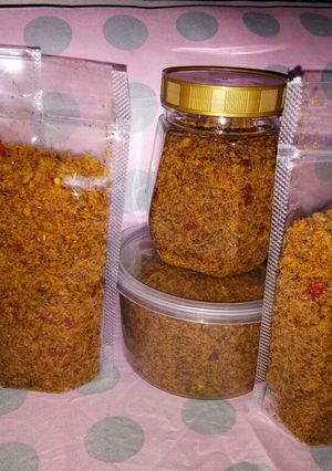 Foto resep Abon ikan tongkol pedas