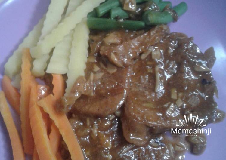 Steak sapi ala dapurku