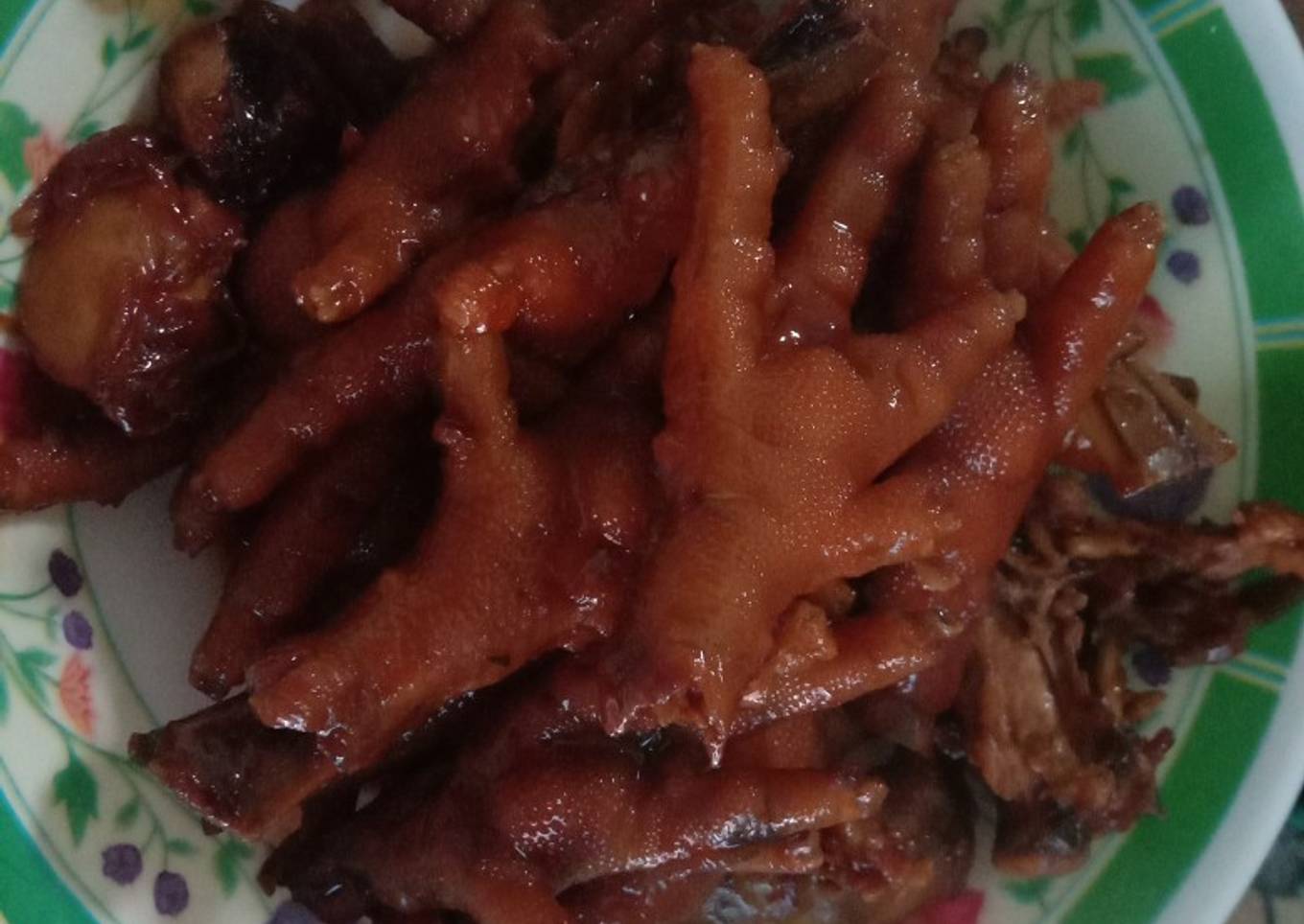 Ceker ayam kecap
