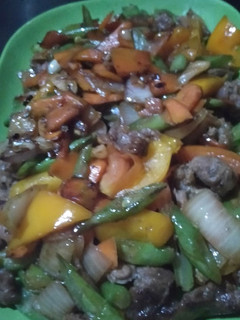 Foto resep Tumis daging buncis wortel