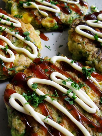 Recipe Cabbage Outer Leaves &amp; Seafood Okonomiyaki the So Delicious So Delicious