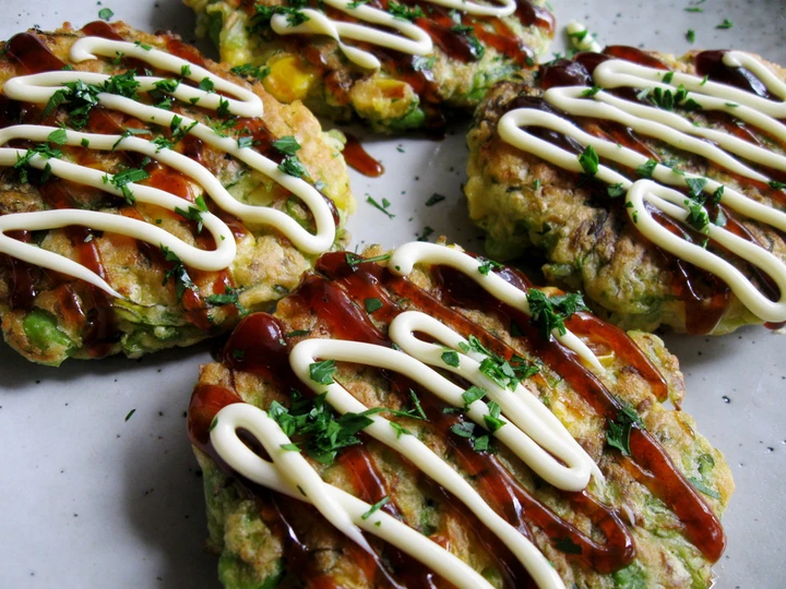 Recipe Cabbage Outer Leaves & Seafood Okonomiyaki the So Delicious So Delicious